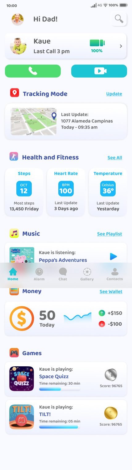 App — home parental
